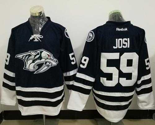 Nashville Predators #59 Roman Josi Blue Third Stitched NHL Jersey