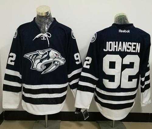 Nashville Predators #92 Ryan Johansen Blue Third Stitched NHL Jersey