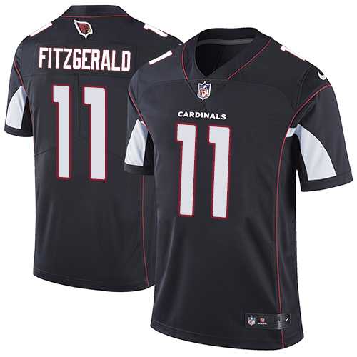 Nike Arizona Cardinals #11 Larry Fitzgerald Black Alternate Men's Stitched NFL Vapor Untouchable Limited Jersey