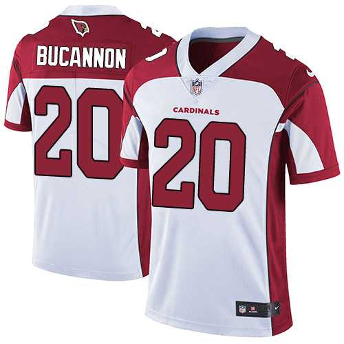 Nike Arizona Cardinals #20 Deone Bucannon White Men's Stitched NFL Vapor Untouchable Limited Jersey