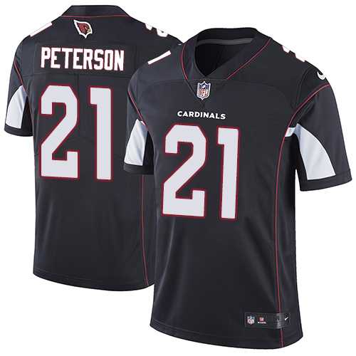 Nike Arizona Cardinals #21 Patrick Peterson Black Alternate Men's Stitched NFL Vapor Untouchable Limited Jersey