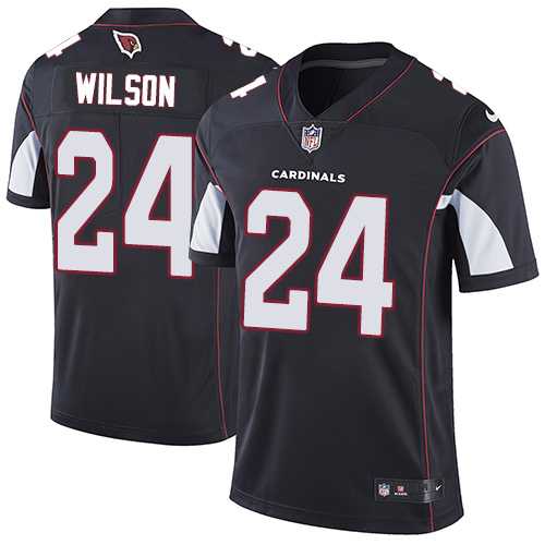 Nike Arizona Cardinals #24 Adrian Wilson Black Alternate Men's Stitched NFL Vapor Untouchable Limited Jersey
