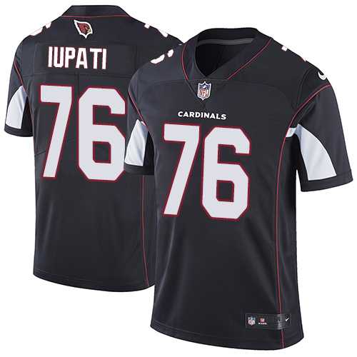 Nike Arizona Cardinals #76 Mike Iupati Black Alternate Men's Stitched NFL Vapor Untouchable Limited Jersey