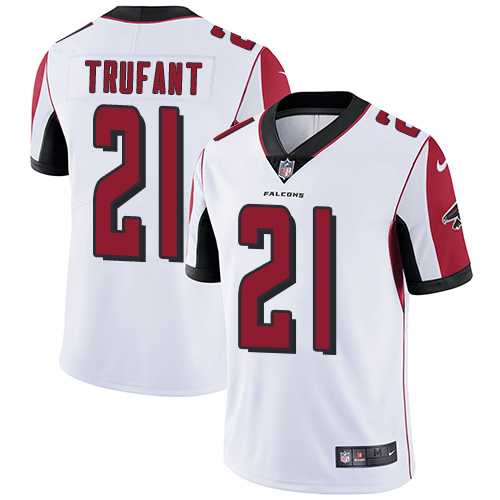 Nike Atlanta Falcons #21 Desmond Trufant White Men's Stitched NFL Vapor Untouchable Limited Jersey