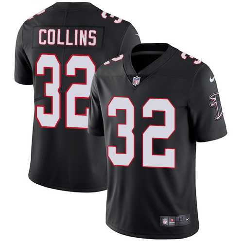 Nike Atlanta Falcons #32 Jalen Collins Black Alternate Men's Stitched NFL Vapor Untouchable Limited Jersey