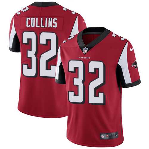 Nike Atlanta Falcons #32 Jalen Collins Red Team Color Men's Stitched NFL Vapor Untouchable Limited Jersey
