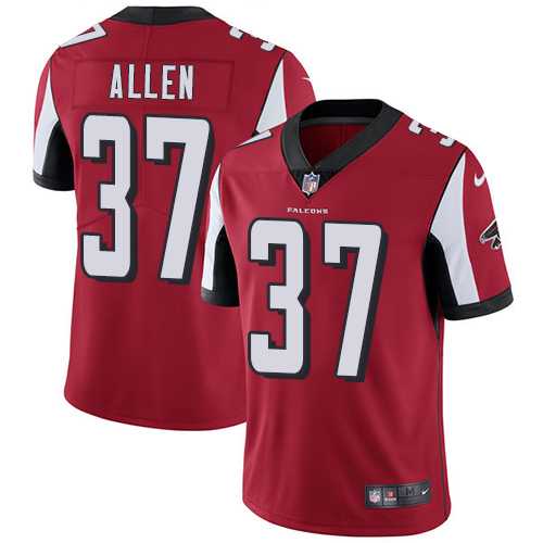 Nike Atlanta Falcons #37 Ricardo Allen Red Team Color Men's Stitched NFL Vapor Untouchable Limited Jersey