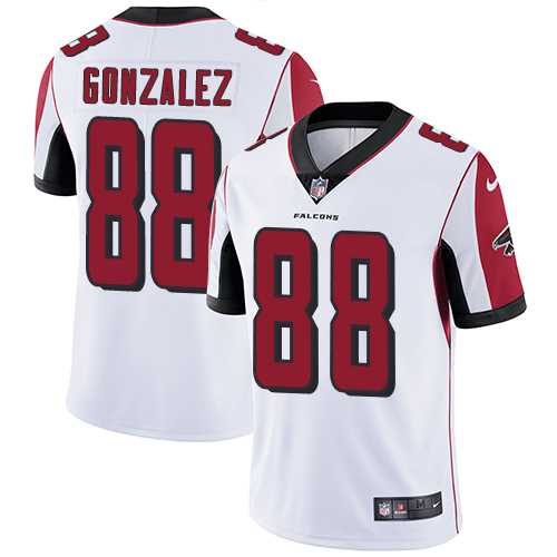 Nike Atlanta Falcons #88 Tony Gonzalez White Men's Stitched NFL Vapor Untouchable Limited Jersey