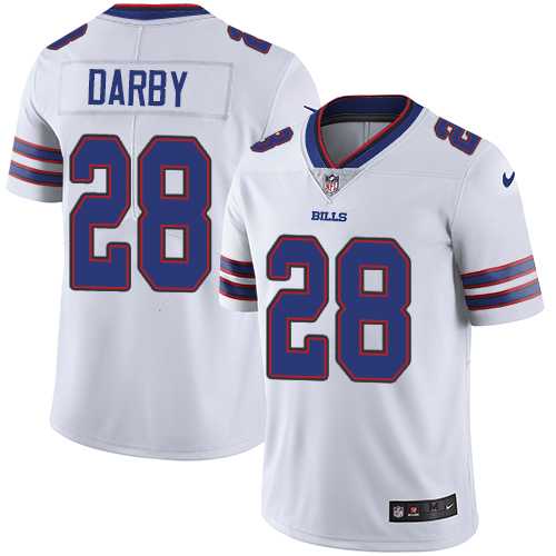 Nike Buffalo Bills #28 Ronald Darby White Men's Stitched NFL Vapor Untouchable Limited Jersey