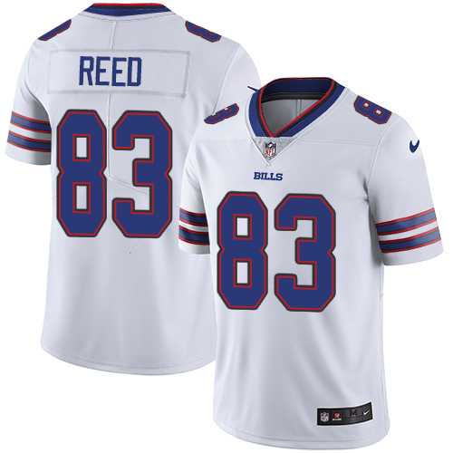 Nike Buffalo Bills #83 Andre Reed White Men's Stitched NFL Vapor Untouchable Limited Jersey Nike Buffalo Bills #83 Andre Reed White Men's Stitched NFL Vapor Untouchable Limited Jersey