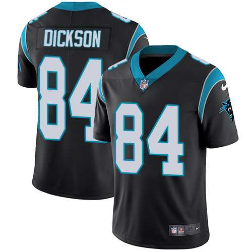 Nike Carolina Panthers #84 Ed Dickson Black Team Color Men's Stitched NFL Vapor Untouchable Limited Jersey Nike Carolina Panthers #84 Ed Dickson Black Team Color Men's Stitched NFL Vapor Untouchable Limited Jersey