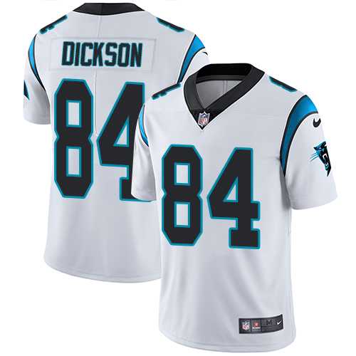 Nike Carolina Panthers #84 Ed Dickson White Men's Stitched NFL Vapor Untouchable Limited Jersey