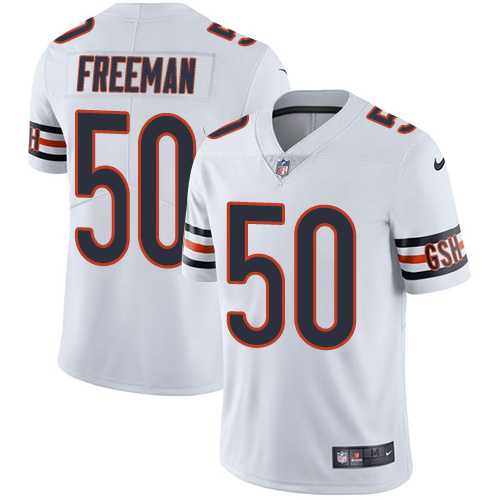 Nike Chicago Bears #50 Jerrell Freeman White Men's Stitched NFL Vapor Untouchable Limited Jersey Nike Chicago Bears #50 Jerrell Freeman White Men's Stitched NFL Vapor Untouchable Limited Jersey