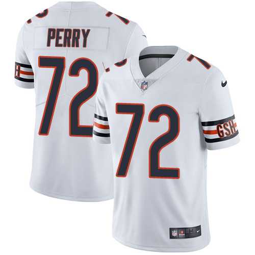 Nike Chicago Bears #72 William Perry White Men's Stitched NFL Vapor Untouchable Limited Jersey
