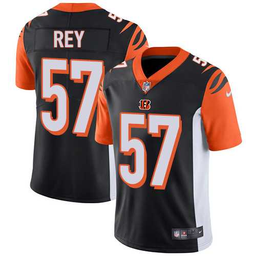 Nike Cincinnati Bengals #57 Vincent Rey Black Team Color Men's Stitched NFL Vapor Untouchable Limited Jersey Nike Cincinnati Bengals #57 Vincent Rey Black Team Color Men's Stitched NFL Vapor Untouchable Limited Jersey