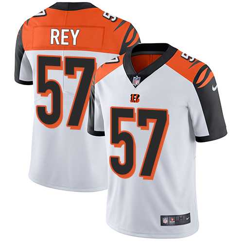 Nike Cincinnati Bengals #57 Vincent Rey White Men's Stitched NFL Vapor Untouchable Limited Jersey