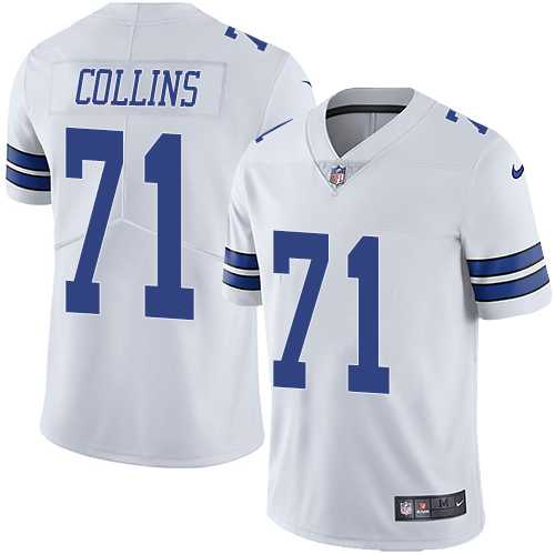 Nike Dallas Cowboys #71 La'el Collins White Men's Stitched NFL Vapor Untouchable Limited Jersey Nike Dallas Cowboys #71 La'el Collins White Men's Stitched NFL Vapor Untouchable Limited Jersey