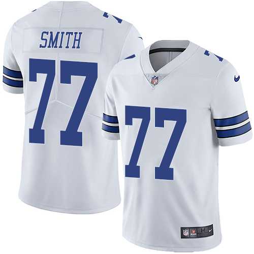 Nike Dallas Cowboys #77 Tyron Smith White Men's Stitched NFL Vapor Untouchable Limited Jersey Nike Dallas Cowboys #77 Tyron Smith White Men's Stitched NFL Vapor Untouchable Limited Jersey