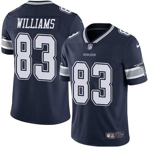 Nike Dallas Cowboys #83 Terrance Williams Navy Blue Team Color Men's Stitched NFL Vapor Untouchable Limited Jersey