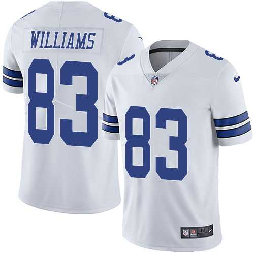Nike Dallas Cowboys #83 Terrance Williams White Men's Stitched NFL Vapor Untouchable Limited Jersey