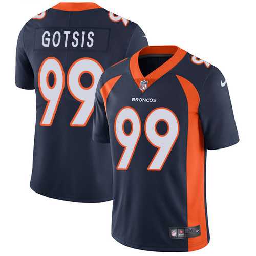 Nike Denver Broncos #99 Adam Gotsis Navy Blue Alternate Men's Stitched NFL Vapor Untouchable Limited Jersey Nike Denver Broncos #99 Adam Gotsis Navy Blue Alternate Men's Stitched NFL Vapor Untouchable Limited Jersey
