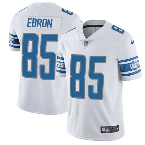 Nike Detroit Lions #85 Eric Ebron White Men's Stitched NFL Vapor Untouchable Limited Jersey