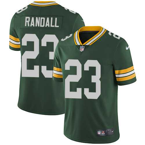 Nike Green Bay Packers #23 Damarious Randall Green Team Color Men's Stitched NFL Vapor Untouchable Limited Jersey