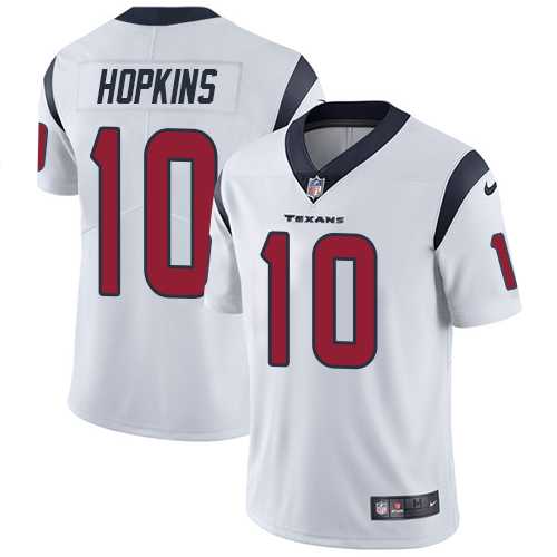 Nike Houston Texans #10 DeAndre Hopkins White Men's Stitched NFL Vapor Untouchable Limited Jersey