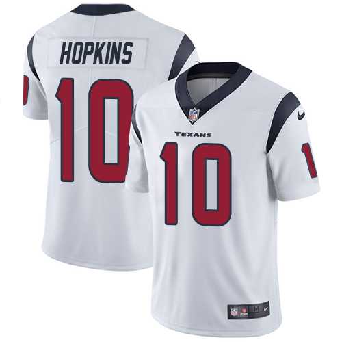 Nike Houston Texans #10 DeAndre Hopkins White Men's Stitched NFL Vapor Untouchable Limited Jersey Nike Houston Texans #10 DeAndre Hopkins White Men's Stitched NFL Vapor Untouchable Limited Jersey