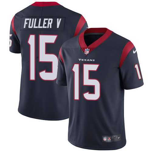 Nike Houston Texans #15 Will Fuller V Navy Blue Team Color Men's Stitched NFL Vapor Untouchable Limited Jersey Nike Houston Texans #15 Will Fuller V Navy Blue Team Color Men's Stitched NFL Vapor Untouchable Limited Jersey