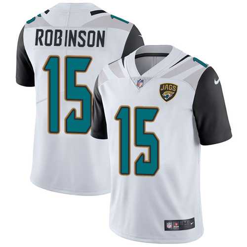 Nike Jacksonville Jaguars #15 Allen Robinson White Men's Stitched NFL Vapor Untouchable Limited Jersey