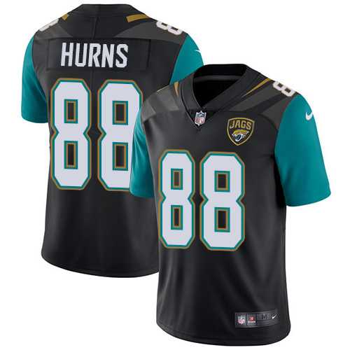 Nike Jacksonville Jaguars #88 Allen Hurns Black Alternate Men's Stitched NFL Vapor Untouchable Limited Jersey