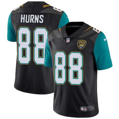 Nike Jacksonville Jaguars #88 Allen Hurns Black Alternate Men's Stitched NFL Vapor Untouchable Limited Jersey Nike Jacksonville Jaguars #88 Allen Hurns Black Alternate Men's Stitched NFL Vapor Untouchable Limited Jersey