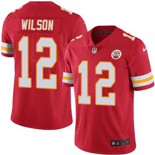 Nike Kansas City Chiefs #12 Albert Wilson Red Team Color Men's Stitched NFL Vapor Untouchable Limited Jersey Nike Kansas City Chiefs #12 Albert Wilson Red Team Color Men's Stitched NFL Vapor Untouchable Limited Jersey