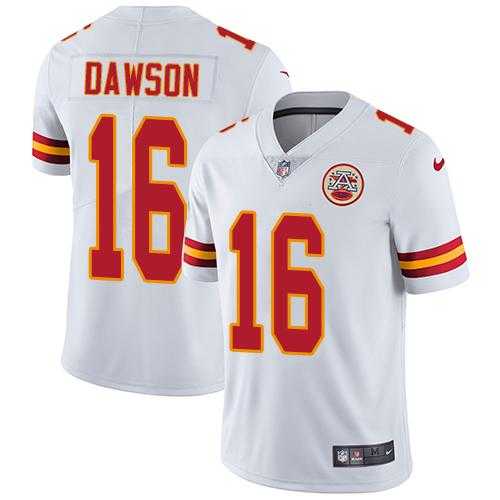 Nike Kansas City Chiefs #16 Len Dawson White Men's Stitched NFL Vapor Untouchable Limited Jersey Nike Kansas City Chiefs #16 Len Dawson White Men's Stitched NFL Vapor Untouchable Limited Jersey