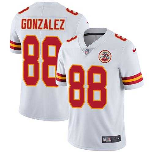 Nike Kansas City Chiefs #88 Tony Gonzalez White Men's Stitched NFL Vapor Untouchable Limited Jersey