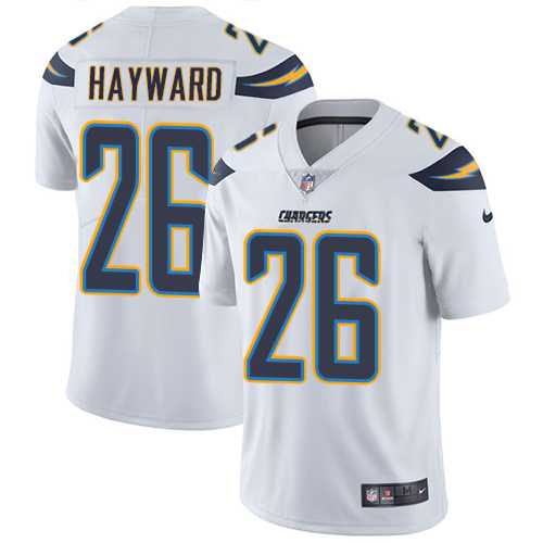 Nike Los Angeles Chargers #26 Casey Hayward White Men's Stitched NFL Vapor Untouchable Limited Jersey