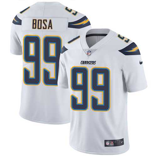 Nike Los Angeles Chargers #99 Joey Bosa White Men's Stitched NFL Vapor Untouchable Limited Jersey Nike Los Angeles Chargers #99 Joey Bosa White Men's Stitched NFL Vapor Untouchable Limited Jersey