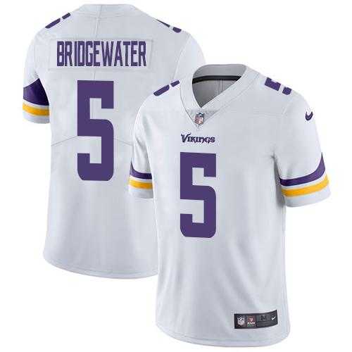 Nike Minnesota Vikings #5 Teddy Bridgewater White Men's Stitched NFL Vapor Untouchable Limited Jersey Nike Minnesota Vikings #5 Teddy Bridgewater White Men's Stitched NFL Vapor Untouchable Limited Jersey