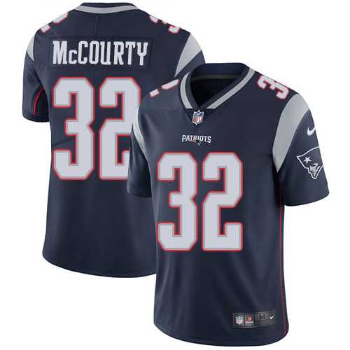 Nike New England Patriots #32 Devin McCourty Navy Blue Team Color Men's Stitched NFL Vapor Untouchable Limited Jersey