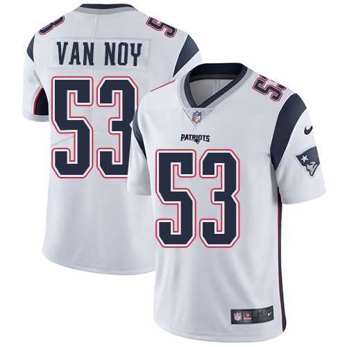 Nike New England Patriots #53 Kyle Van Noy White Men's Stitched NFL Vapor Untouchable Limited Jersey Nike New England Patriots #53 Kyle Van Noy White Men's Stitched NFL Vapor Untouchable Limited Jersey