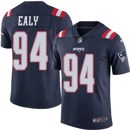 Nike New England Patriots #94 Kony Ealy Navy Blue Men's Stitched NFL Limited Rush Jersey Nike New England Patriots #94 Kony Ealy Navy Blue Men's Stitched NFL Limited Rush Jersey
