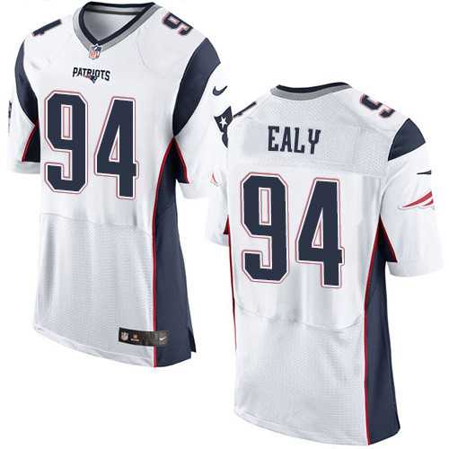 Nike New England Patriots #94 Kony Ealy White Men's Stitched NFL Elite Jersey