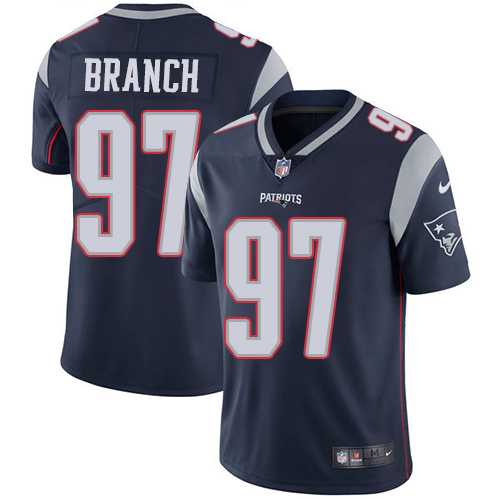 Nike New England Patriots #97 Alan Branch Navy Blue Team Color Men's Stitched NFL Vapor Untouchable Limited Jersey Nike New England Patriots #97 Alan Branch Navy Blue Team Color Men's Stitched NFL Vapor Untouchable Limited Jersey