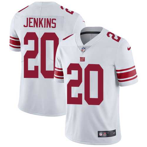 Nike New York Giants #20 Janoris Jenkins White Men's Stitched NFL Vapor Untouchable Limited Jersey