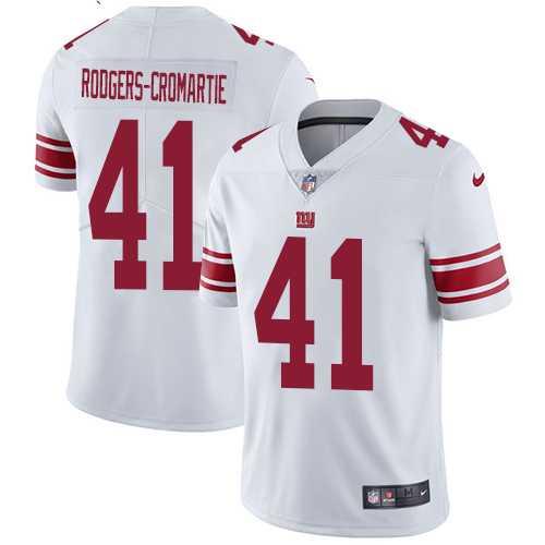 Nike New York Giants #41 Dominique Rodgers-Cromartie White Men's Stitched NFL Vapor Untouchable Limited Jersey