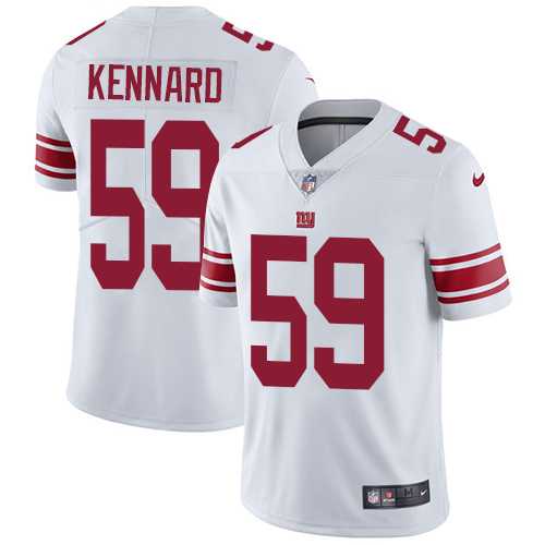 Nike New York Giants #59 Devon Kennard White Men's Stitched NFL Vapor Untouchable Limited Jersey