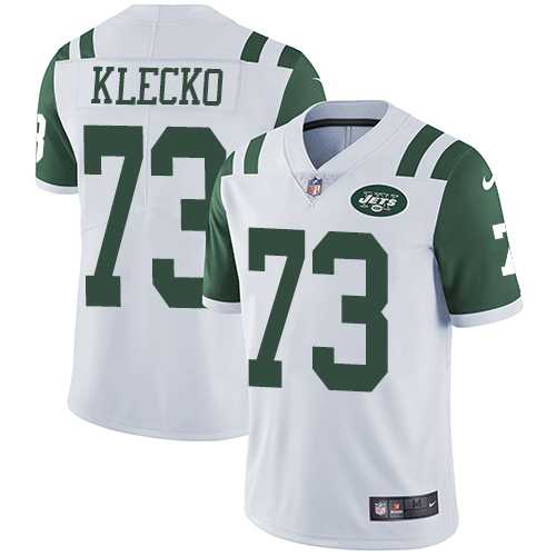 Nike New York Jets #73 Joe Klecko White Men's Stitched NFL Vapor Untouchable Limited Jersey