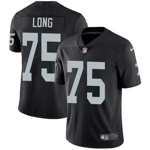 Nike Oakland Raiders #75 Howie Long Black Team Color Men's Stitched NFL Vapor Untouchable Limited Jersey Nike Oakland Raiders #75 Howie Long Black Team Color Men's Stitched NFL Vapor Untouchable Limited Jersey
