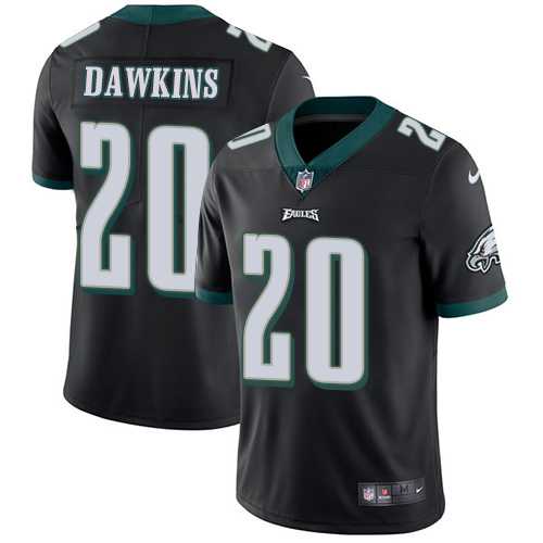 Nike Philadelphia Eagles #20 Brian Dawkins Black Alternate Men's Stitched NFL Vapor Untouchable Limited Jersey